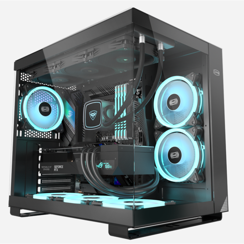 Игровой ПК: Ryzen 7 9800X3D, Deepcool LT360 ARGB, MSI MAG X870E TOMAHAWK WIFI, Kingston FURY Beast 64GB Kit (2x32GB) 6000MHz*2, MSI RTX5090 32G, MSI SPATIUM M580 FROZR 4000GB, PCCooler C3T500 ARGB, CoolerMaster MWE GOLD 1250 V2