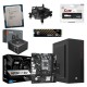 Системный блок: Core i3-12100, R94-V2, H610, 8Gb, 500GB, 400W, DOS
