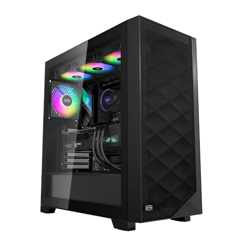 Игровой ПК: AMD Ryzen 5 7500F, R400, B650, 32GB, RTX 5070 12G, 1TB, WiFi+BT, 750W