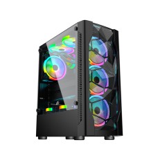 Игровой ПК: Ryzen 5 7600, R300, B650, 16GB, RTX4060 8GB, 1TB, 1STPLAYER, 700W