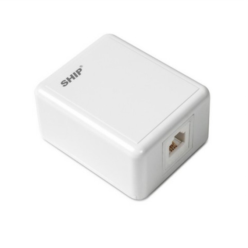 Розетка Настенная 1 Модуль SHIP A111