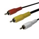 Интерфейсный кабель RCA тюльпан SHIP SH8053-3P 3 метра