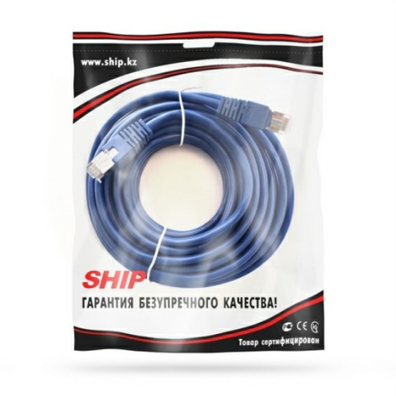Патч Корд SHIP Cat.5e FTP RJ-45 10 м S4025BL1000-P