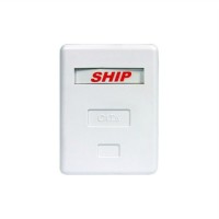 Розетка Настенная 1 Модуль SHIP A184-1
