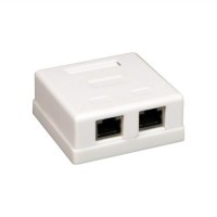 Розетка Настенная 2 Модуля SHIP A185-2