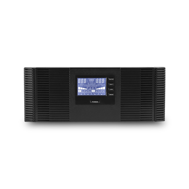 Инвертор‑ИБП SVC DI-1200-F-LCD 1000Вт 12В/220В чистая синусоида, AVR 145–270В, USB, зарядка 20A