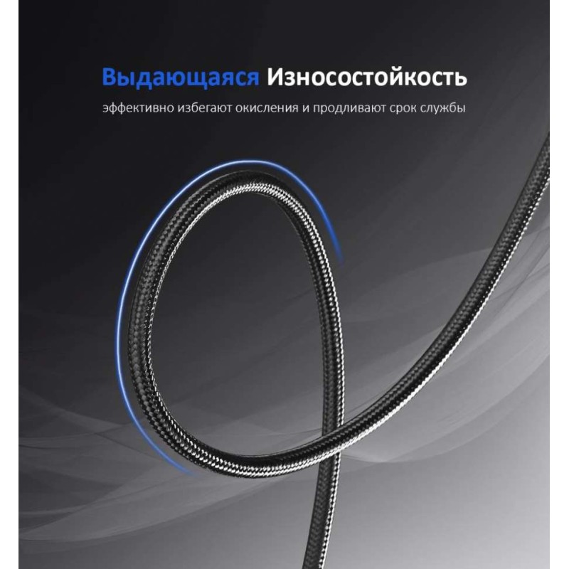 Переходник USB-C — HDMI UGREEN MM142 50570 1.5 м 4K@60Hz DP Alt Mode