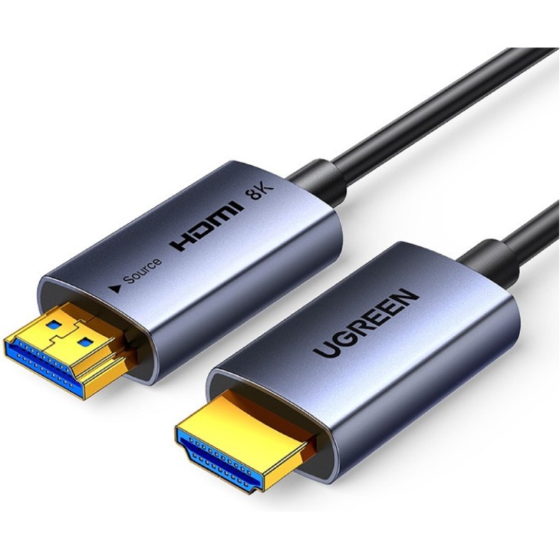 Кабель HDMI UGREEN HD183 55510 HDMI 2.1 оптический 50 м 8K@60Hz