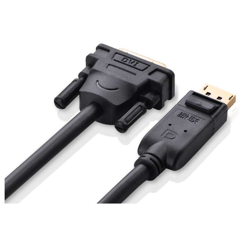 Кабель DisplayPort - DVI UGREEN DP103 10221 2 м, Full HD, однонаправленный