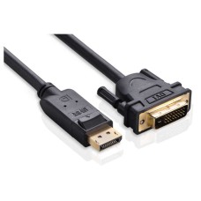 Кабель DisplayPort - DVI UGREEN DP103 10221 2 м, Full HD, однонаправленный