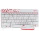 Комплект Клавиатура + Мышь Logitech MK240 Nano White (920-008212)