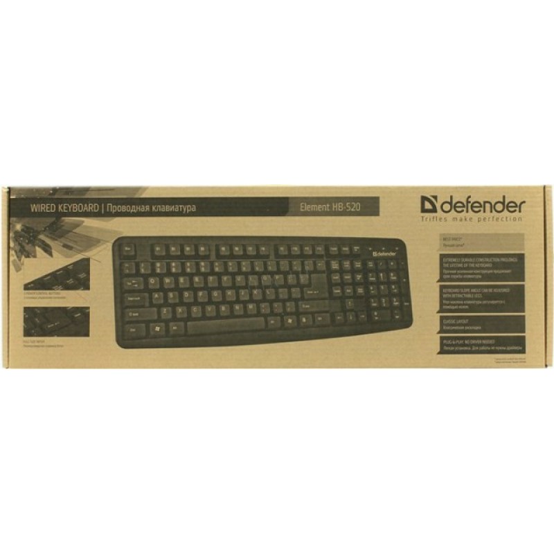 Клавиатура Defender Element HB-520 USB