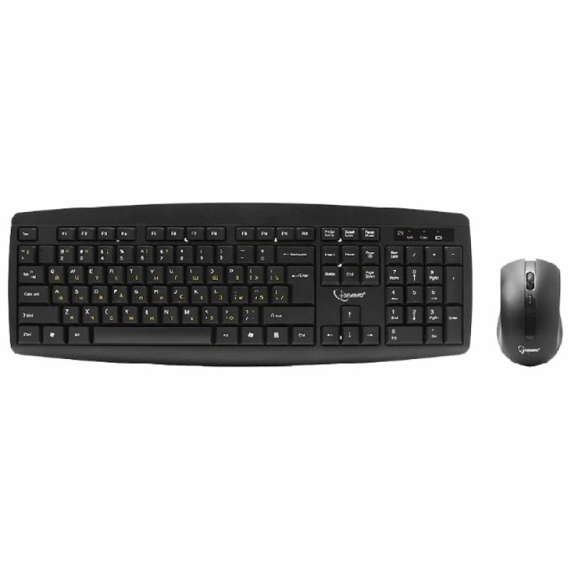Комплект Клавиатура и мышь Gembird KBS-8000 Black USB