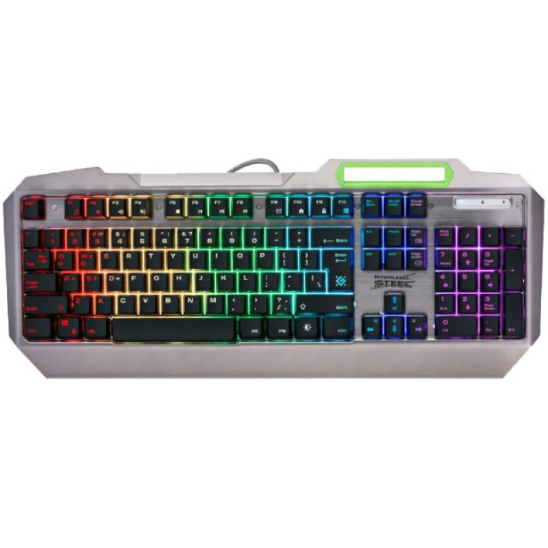 Игровая клавиатура Defender Stainless steel GK-150DL