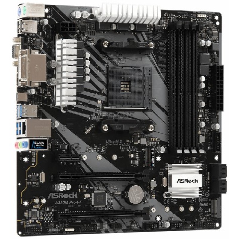 Материнская плата ASRock A320M PRO4-F