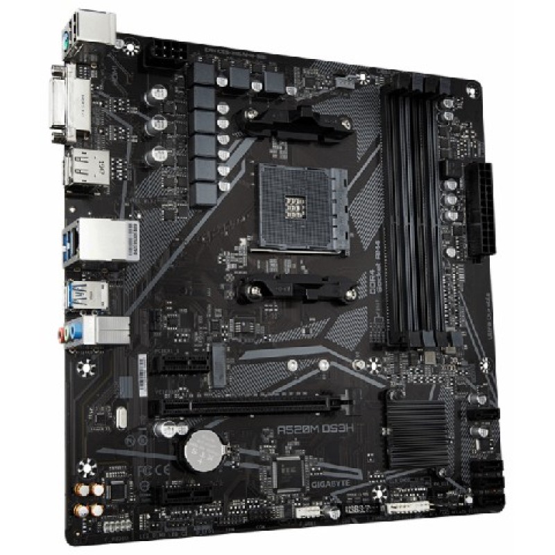 Материнская плата Gigabyte A520M DS3H