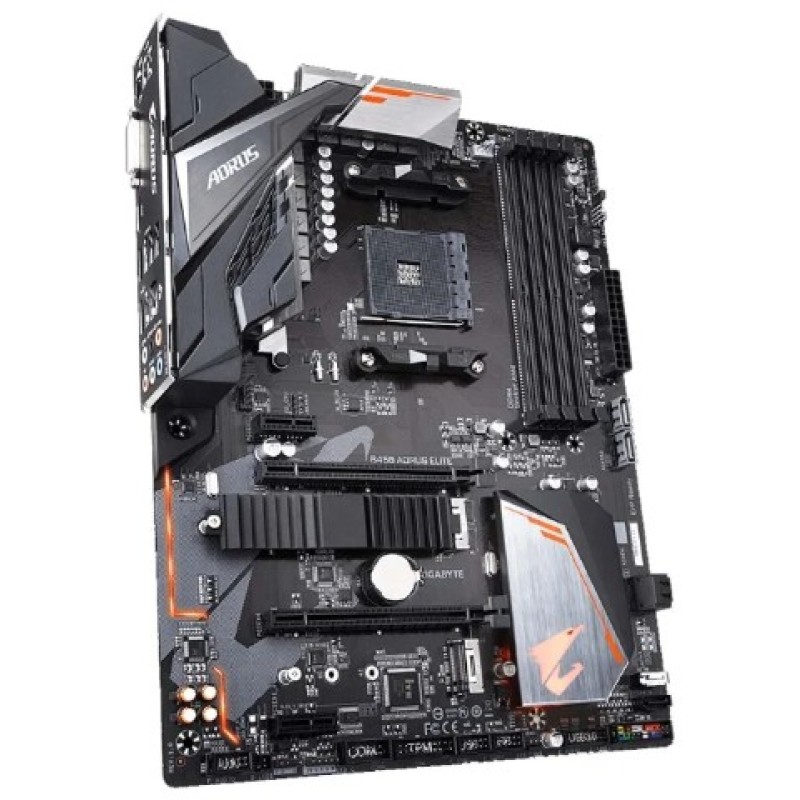 Материнская плата  Gigabyte B450 AORUS ELITE