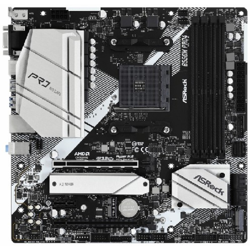 Материнская плата ASRock B550M PRO4