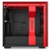 Компьютерный корпус NZXT H710 Black/red