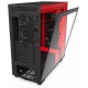 Компьютерный корпус NZXT H710 Black/red