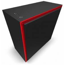 Компьютерный корпус NZXT H710 Black/red