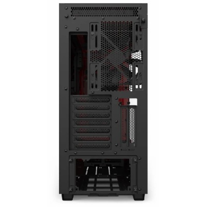Компьютерный корпус NZXT H710i Black/red