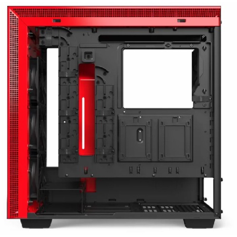 Компьютерный корпус NZXT H710i Black/red