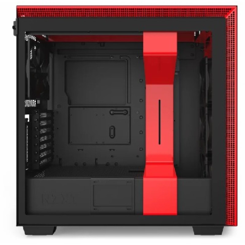 Компьютерный корпус NZXT H710i Black/red