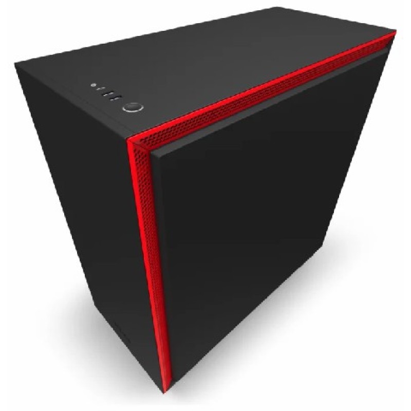 Компьютерный корпус NZXT H710i Black/red