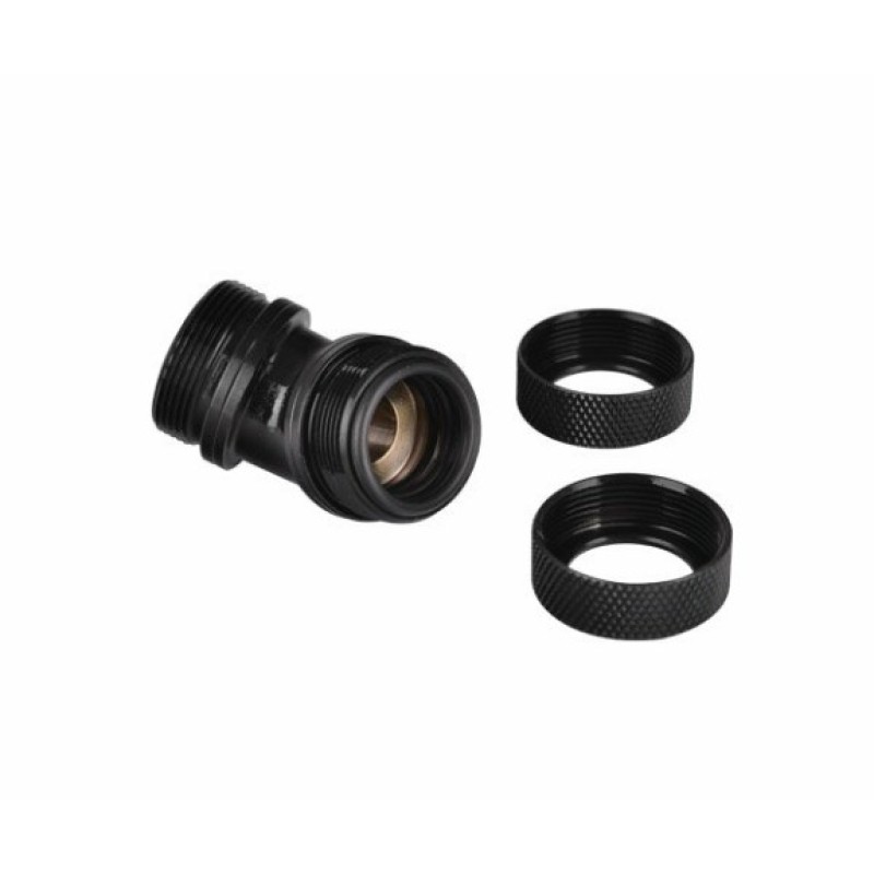 Фитинг Thermaltake Pacific G1/4 PETG Tube 45-Degree Dual Compression 16mm OD (CL-W098-CA00BL-A)