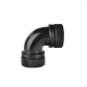 Фитинг Thermaltake Pacific G1/4 PETG Tube 90-Degree Dual Compression 16mm OD (CL-W099-CA00BL-A)