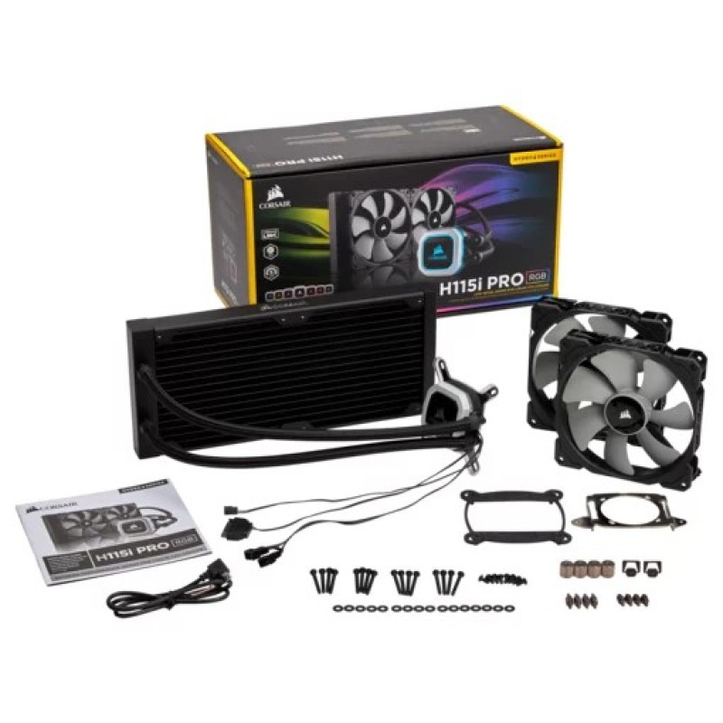 Водяное охлаждение Corsair H115i Pro RGB (CW-9060032-WW)