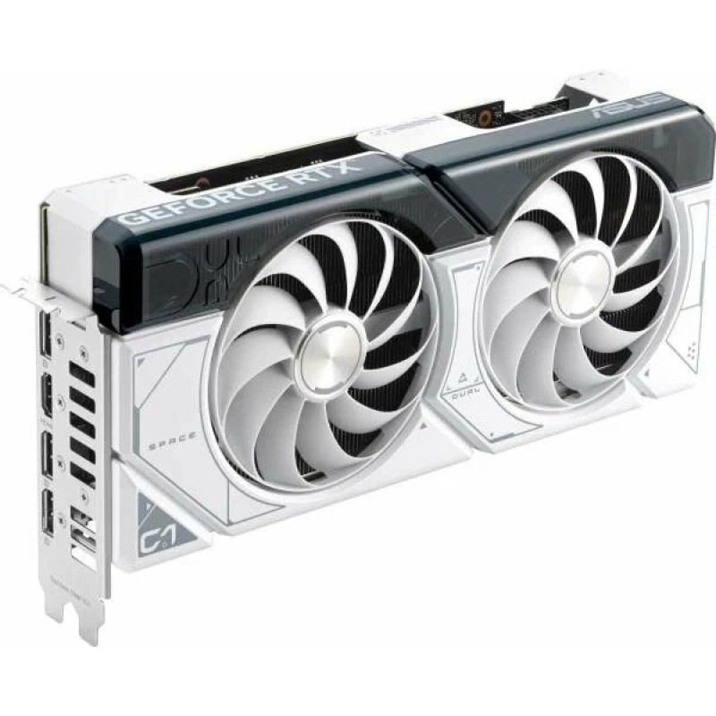 Видеокарта ASUS RTX 4070 SUPER 12GB (DUAL-RTX4070S-O12G-WHITE)