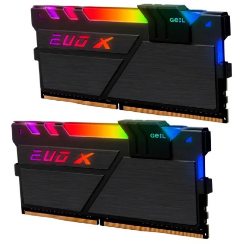 Память оперативная GEIL EVO X II Black с RGB (GEXSB432GB3600C18BDC) 32GB Kit 
