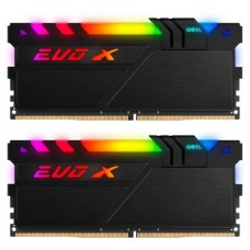 Память оперативная GEIL EVO X II Black с RGB (GEXSB432GB3200C16ADC) 32 GB Kit 3200MHz