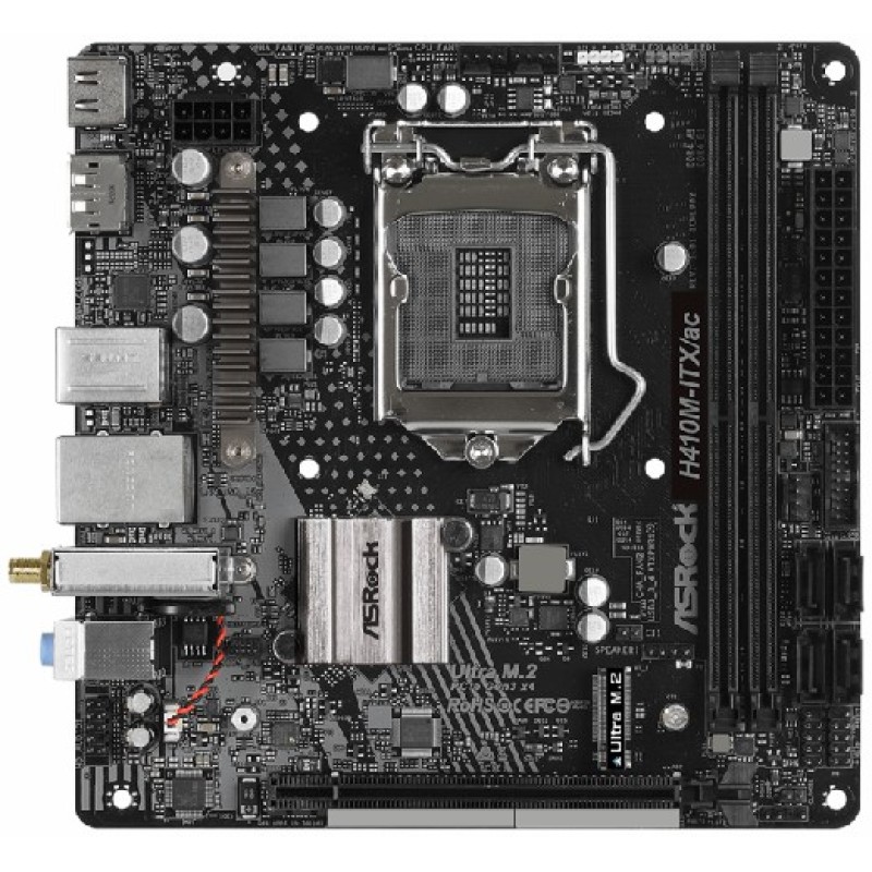 Материнская плата ASRock H410M-ITX/AC
