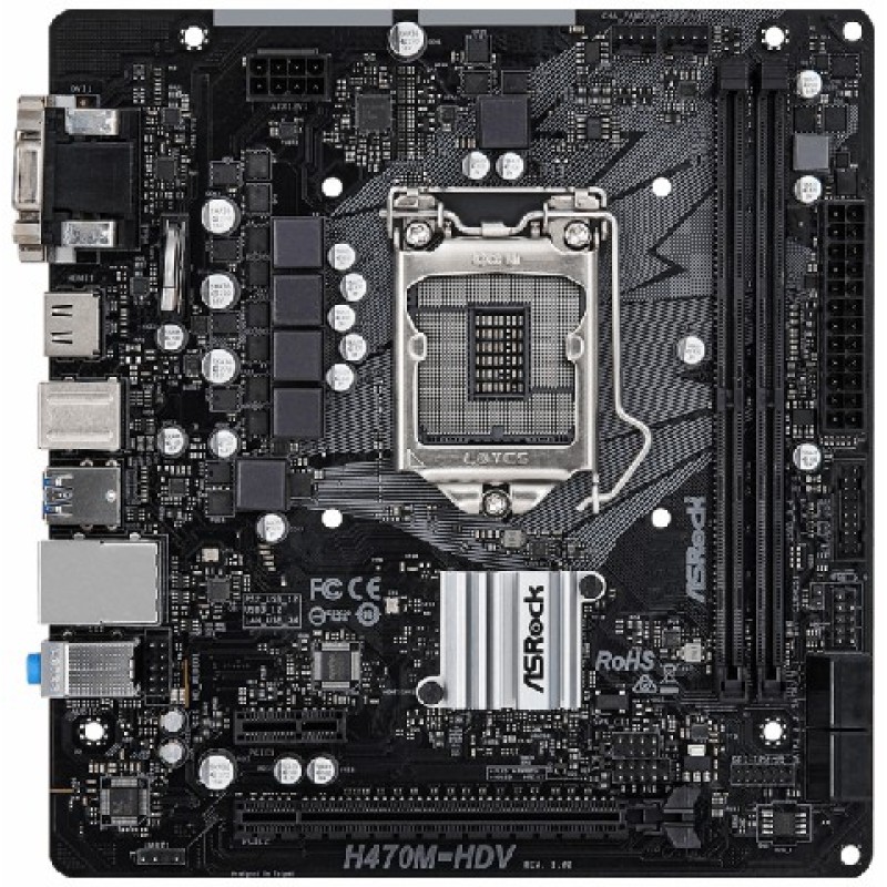 Материнская плата ASRock H470M-HDV