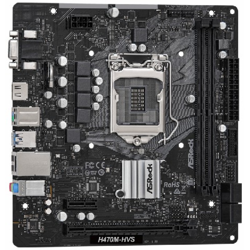 Материнская плата ASRock H470M-HVS