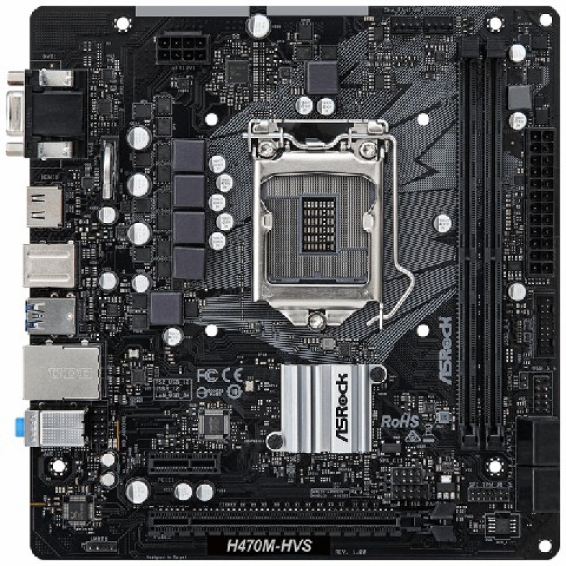 Материнская плата ASRock H470M-HVS
