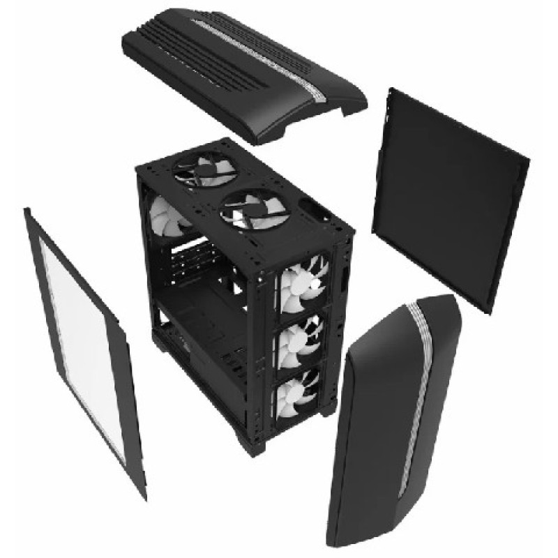 Компьютерный корпус GameMax H601 BG