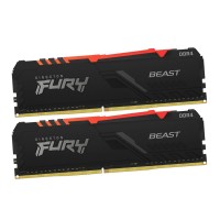 Память оперативная Kingston Fury Beast RGB KF436C18BBAK2/32 32GB Kit