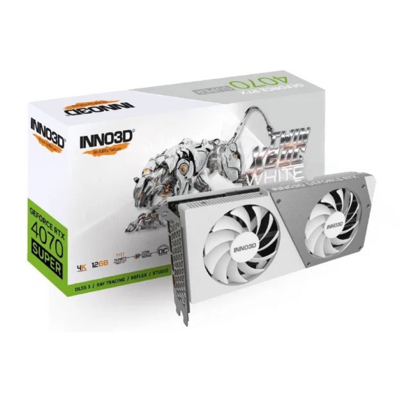 Видеокарта Inno3D RTX 4070 SUPER 12GB (N407S2-126XX-186162W)