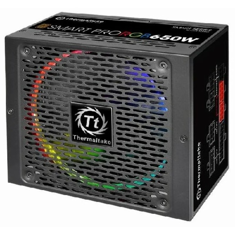 Блок питания Thermaltake Smart Pro RGB Bronze 650W (PS-SPR-0650FPCBEU-R)
