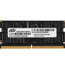 Оперативная память для ноутбука AGI AGI560016SD238-ST 16GB DDR5 5600MHz SODIMM CL40