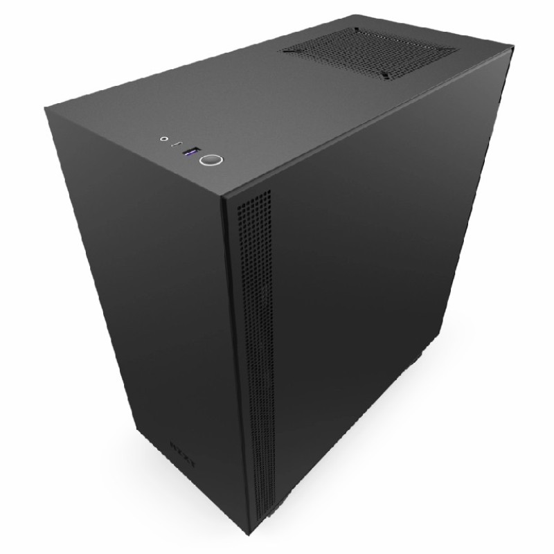 Компьютерный корпус NZXT H510 black red (CA-H510B-BR)