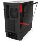 Компьютерный корпус NZXT H510 black red (CA-H510B-BR)