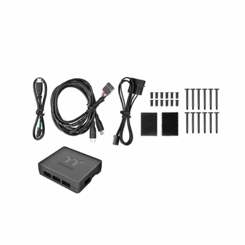 Вентилятор для корпуса Thermaltake Riing Quad 12 RGB 3-Fan Pack (CL-F100-PL12SW-A)
