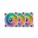 Вентилятор для корпуса Thermaltake Riing Quad 12 RGB 3-Fan Pack (CL-F100-PL12SW-A)