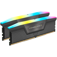 Комплект модулей памяти для ПК Corsair VENGEANCE RGB CMH32GX5M2B6400Z32 32 GB Kit DDR5 6400MHz DIMM CL32