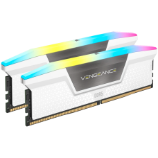 Комплект модулей памяти для ПК Corsair VENGEANCE RGB CMH32GX5M2E6000Z36W 32 GB Kit DDR5 6000MHz DIMM CL36